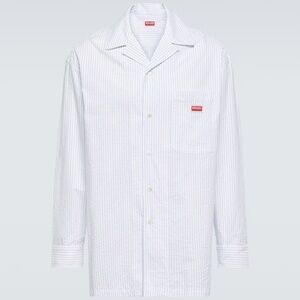 Kenzo Pinstriped cotton poplin shirt